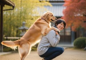 犬おんぶ