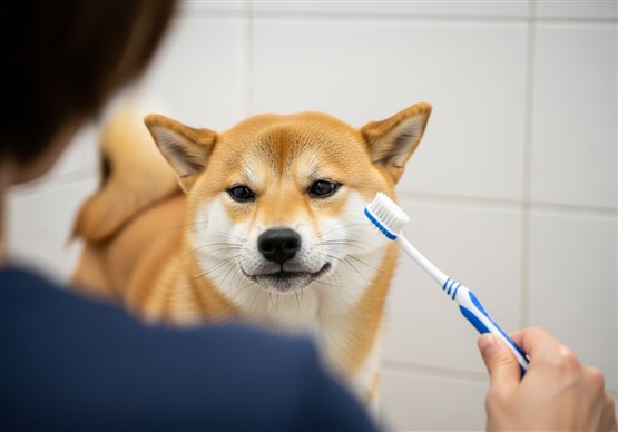 犬の歯磨き嫌い