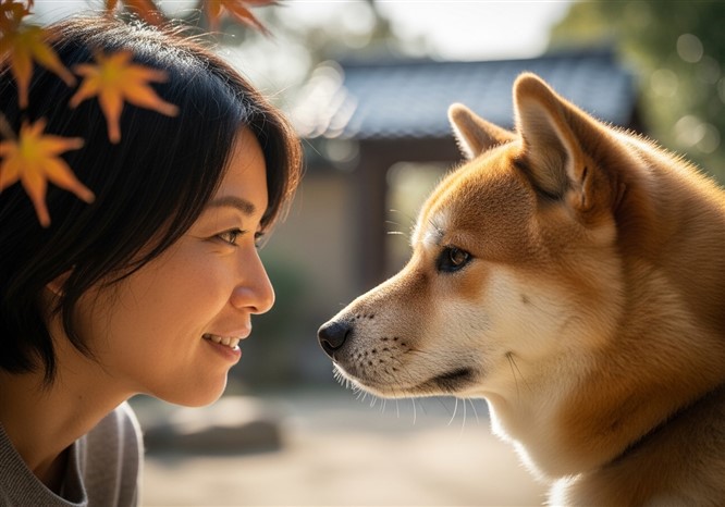 犬のアイコンタクト